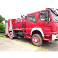 Precio del camión de bomberos forestales del tanque de agua HOWO